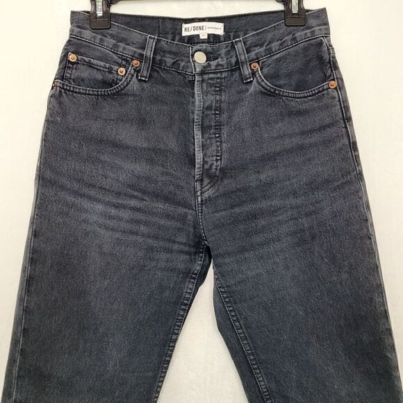 RE/DONE High Waist Button Fly Jeans Size 25 - Picture 2 of 9